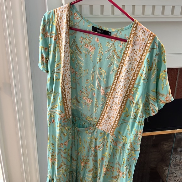 Zesica Prairie Style Wrap Dress - Picture 9 of 11